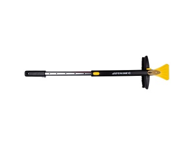undefined, Eiskratzer mit Bürste, DUNLOP 2-in-1-Schaber schwarz
