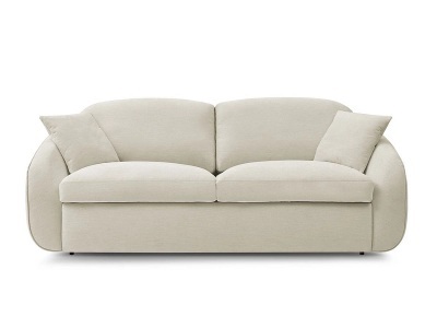 undefined, 3er Sofa BOBOCHIC CEZANNE Stoff beige