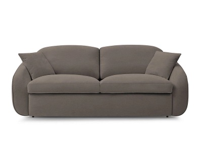 undefined, 3er Sofa BOBOCHIC CEZANNE Stoff taupe