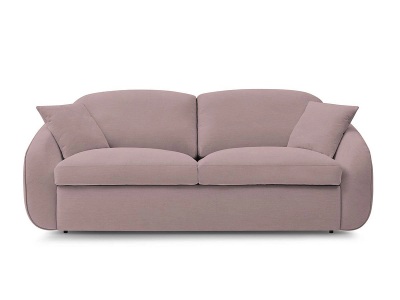 undefined, 3er Sofa BOBOCHIC CEZANNE Stoff rosa