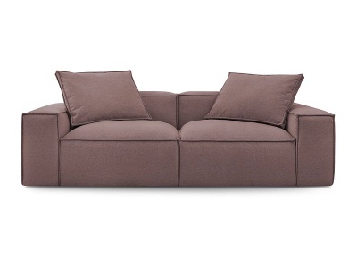 undefined, 3er Sofa BOBOCHIC BOHEME Stoff chiniert rosa