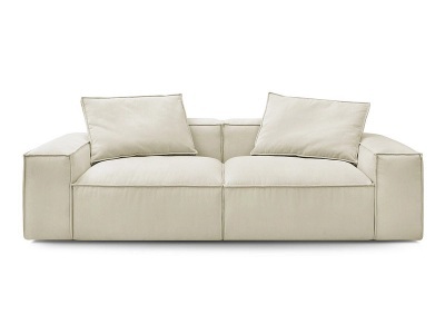 undefined, 3er Sofa BOBOCHIC BOHEME Cord-Stoff beige, 3er Sofa BOBOCHIC BOHEME Cord-Stoff beige