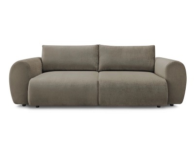 undefined, 3er Sofa BOBOCHIC LUCIEN Stoff taupe