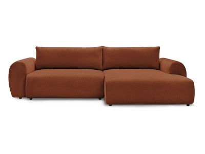 undefined, Ecksofa BOBOCHIC LUCIEN Stoff orange, Ecksofa BOBOCHIC LUCIEN Stoff orange