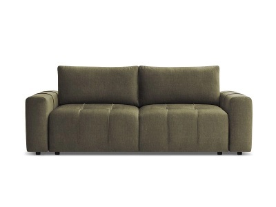 undefined, 3er Sofa BOBOCHIC ARSENE Samt grün