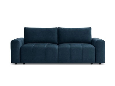 undefined, 3er Sofa BOBOCHIC ARSENE Samt blau