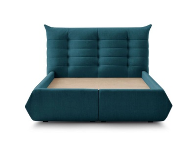 undefined, Bettkasten BOBOCHIC CLOTHILDE 180x200cm blau