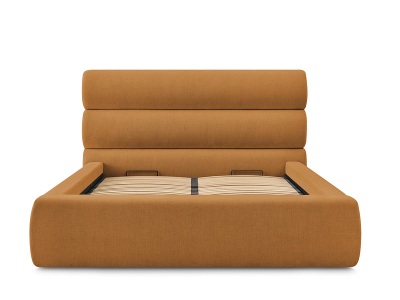 undefined, Bettkasten BOBOCHIC JAGNA 160x200cm gelb