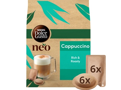 Nescafé, NESCAFÉ Dolce Gusto Neo Cappuccino - Kaffeekapseln, Nescafé Dolce Gusto Neo Cappuccino Kaffeepods 6 Stk.