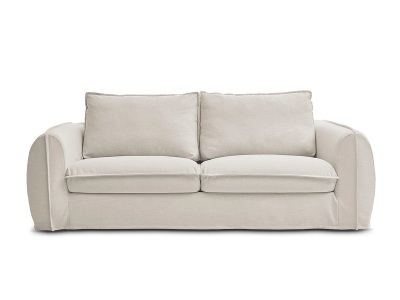 undefined, 3er Sofa BOBOCHIC ARCHIMEDE Stoff beige