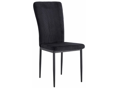 undefined, Stuhl PONY Samt schwarz, Stuhl PONY Samt schwarz