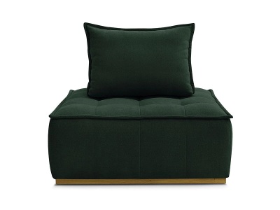 undefined, Modulare Sessel für Sofa BOBOCHIC ELISA Stoff mit Textur grün