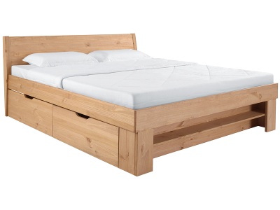 undefined, Bett SAHARA 180x200cm gewachst eiche