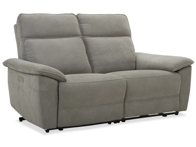 undefined, 3er Sofa PLYMOUTH Polyester weiss