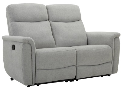 undefined, 2er Sofa WONDER Stoff grau, 2er Sofa WONDER Stoff grau