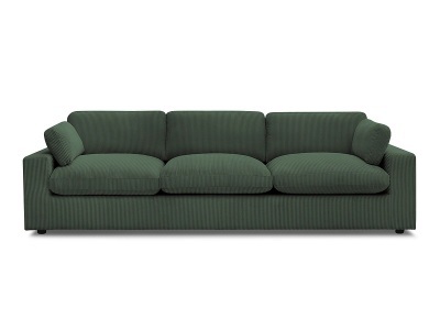 undefined, Sofa BOBOCHIC BELAIR Cord-Stoff grün, Sofa BOBOCHIC BELAIR Cord-Stoff grün