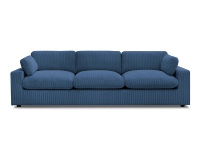 undefined, Sofa BOBOCHIC BELAIR Cord-Stoff dunkelblau, Sofa BOBOCHIC BELAIR Cord-Stoff dunkelblau