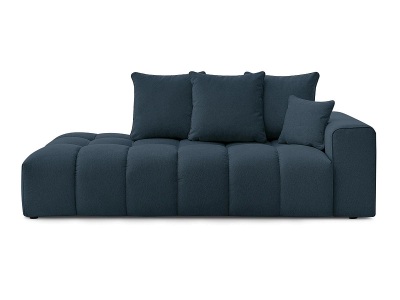 undefined, 3er Sofa BOBOCHIC MONT-BLANC Stoff chiniert dunkelblau