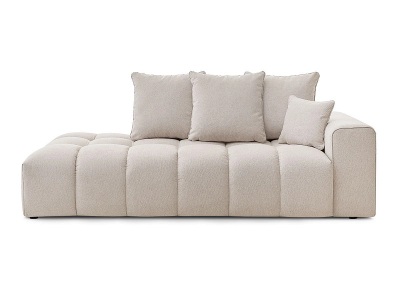 undefined, 3er Sofa BOBOCHIC MONT-BLANC Stoff chiniert beige