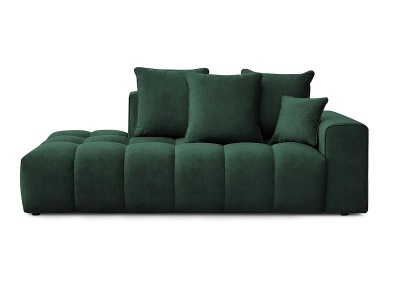 undefined, 3er Sofa BOBOCHIC MONT-BLANC Samt grün