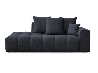 undefined, 3er Sofa BOBOCHIC MONT-BLANC Samt dunkelblau