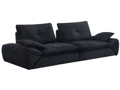 undefined, Big Sofa COMFY Stoff schwarz