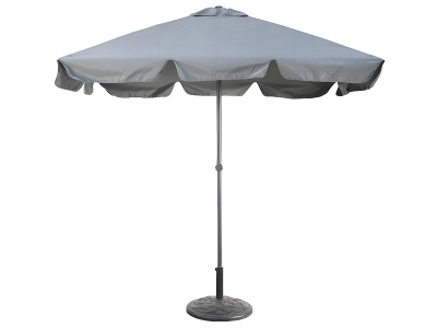 undefined, Sonnenschirm WATERPROOF 120x225cm anthrazit