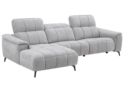 undefined, Ecksofa DIAN Stoff grau, Ecksofa DIAN Stoff grau