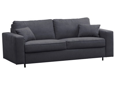 undefined, Bettsofa BRONX Stoff dunkelgrau, Bettsofa BRONX Stoff dunkelgrau