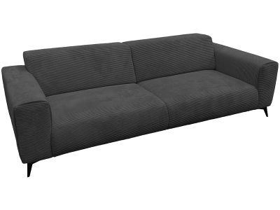 undefined, 3er Sofa JULIA Stoff grau, 3er Sofa JULIA Stoff grau