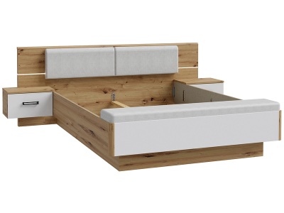 undefined, Bett GIULIA 160x200cm eiche