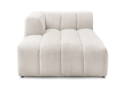 Bobochic, Récamière BOBOCHIC ANNECY Boucle-Stoff weiss, Récamière BOBOCHIC ANNECY Boucle-Stoff weiss