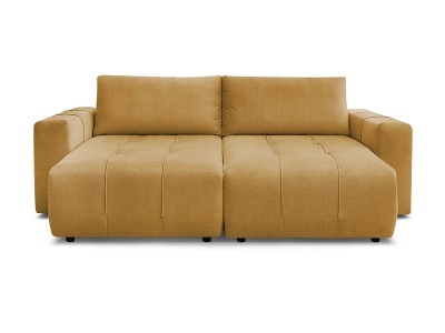 Bobochic, Sofa BOBOCHIC ARSENE Samt gelb, Sofa BOBOCHIC ARSENE Samt gelb