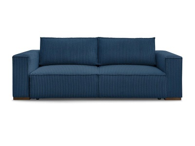 Bobochic, 3er Sofa BOBOCHIC CHELSEA Cord-Stoff dunkelblau