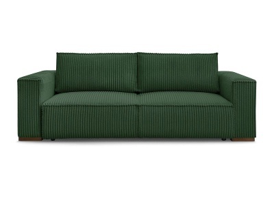 Bobochic, 3er Sofa BOBOCHIC CHELSEA Cord-Stoff grün
