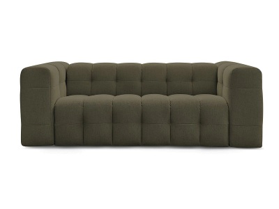 Bobochic, 3er Sofa BOBOCHIC CLOUD Stoff grün