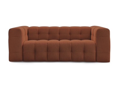 Bobochic, 3er Sofa BOBOCHIC CLOUD Stoff orange
