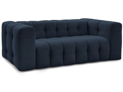 Bobochic, 3er Sofa BOBOCHIC CLOUD Stoff dunkelblau