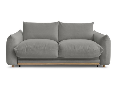 Bobochic, 3er Sofa BOBOCHIC ERNEST Stoff dunkelgrau