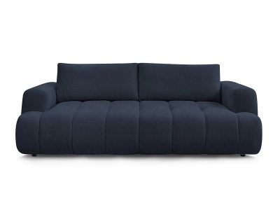 Bobochic, 3er Sofa BOBOCHIC FUJI Stoff dunkelblau