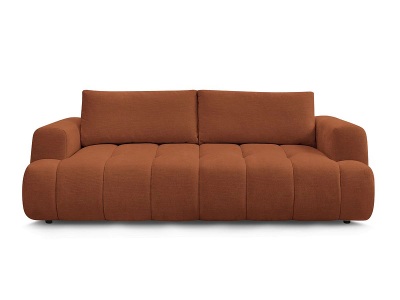 Bobochic, 3er Sofa BOBOCHIC FUJI Stoff orange