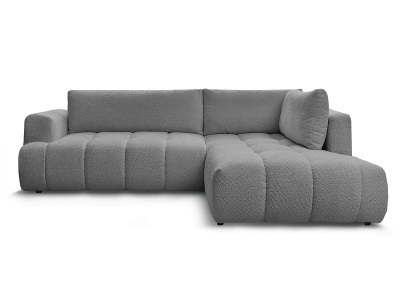 Bobochic, Ecksofa BOBOCHIC FUJI Boucle-Stoff dunkelgrau