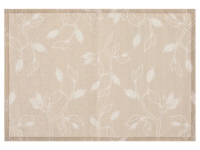 5 FIVE SIMPLY SMART, Tischset THAÏS Polyester beige, Tischset THAÏS Polyester beige