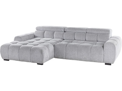 undefined, Ecksofa BULL Stoff grau, Ecksofa BULL Stoff grau