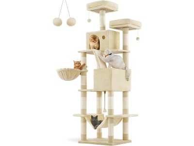 Katzenbaum VASAGLE KITTY beige