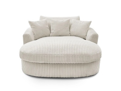 Bobochic, Récamière BOBOCHIC BELEM Cord-Stoff beige, Récamière BOBOCHIC BELEM Cord-Stoff beige