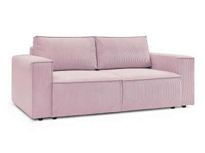 Bobochic, 2er Sofa BOBOCHIC NIHAD Cord-Stoff violett