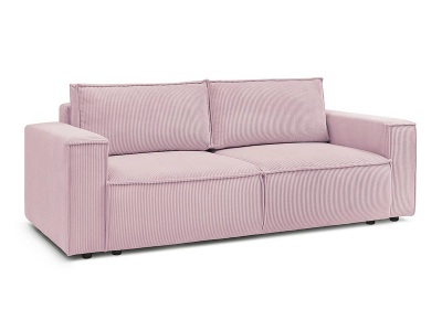 Bobochic, 3er Sofa BOBOCHIC NIHAD Cord-Stoff violett