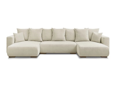 Bobochic, Wohnlandschaft BOBOCHIC SIDONIE Cord-Stoff beige