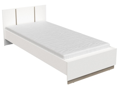 undefined, Bett SWEET 90x200cm weiss, Bett SWEET 90x200cm weiss